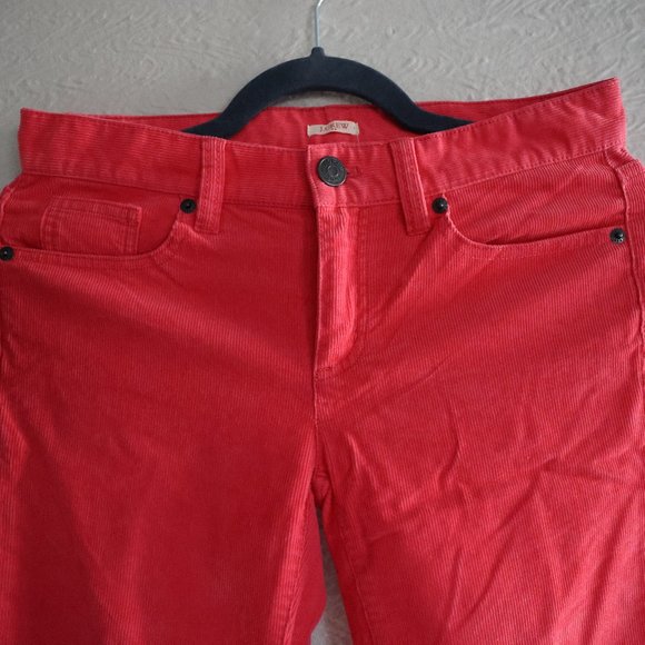 NWT JCrew Pink Corduroy Pants - Size 27 - Picture 3 of 10